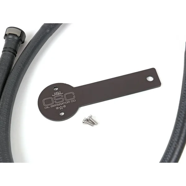 J&L OSC 3.0 Oil Separator, Black Anodized2016-2024 Camaro SS - Image 5