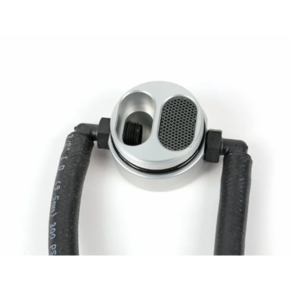 J&L OSC 3.0 Oil Separator, Clear/Satin Anodized2014-2018 Silverado & GMC Sierra 1500 5.3L & 6.2L - Image 6