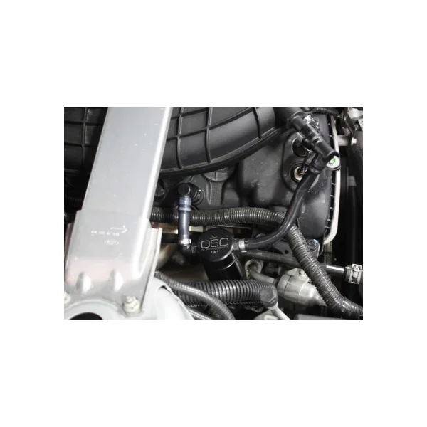 J&L OSC 3.0 Oil Separator, Passenger Side, Black Anodized2015-2017 Mustang V6