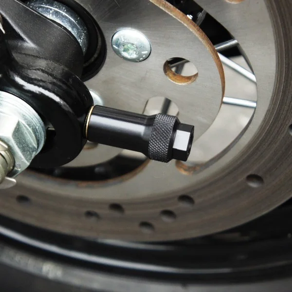 Joker Machine Black Axle Adjusters for 2005-2018 Harley Sportster - Image 2