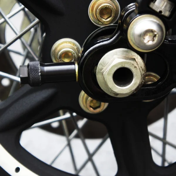 Joker Machine Black Axle Adjusters for 2005-2018 Harley Sportster - Image 3