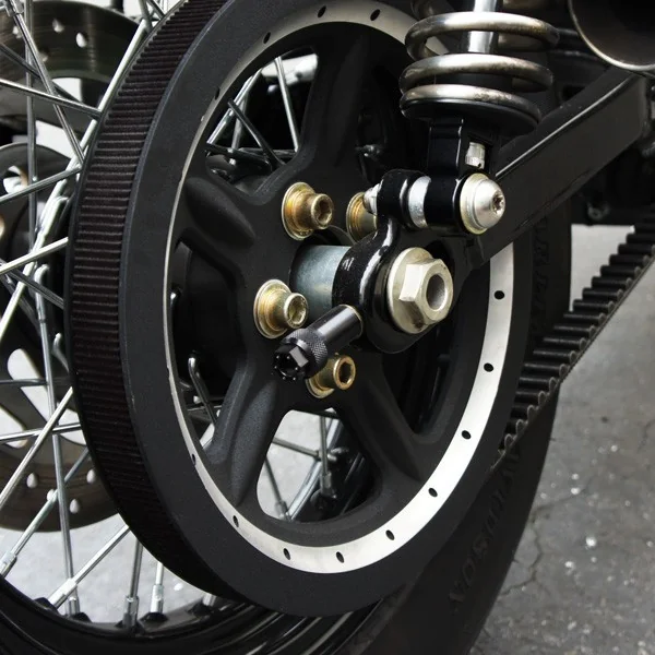 Joker Machine Black Axle Adjusters for 2005-2018 Harley Sportster - Image 4