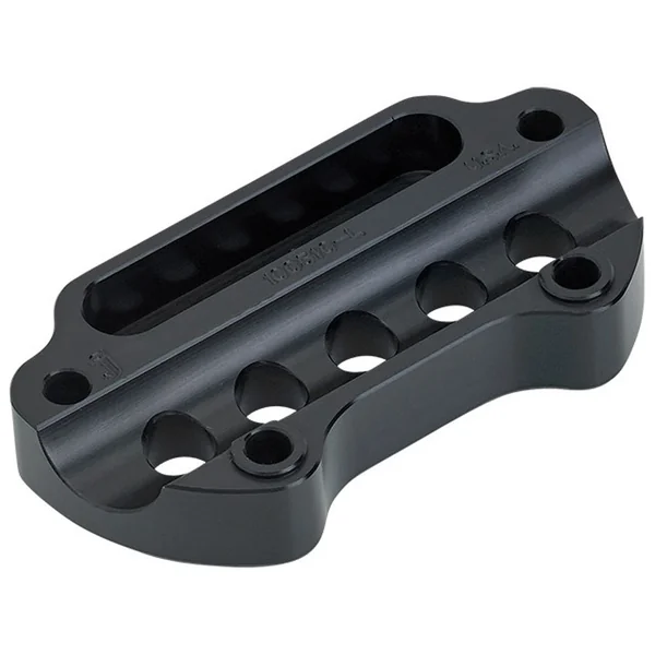 Joker Machine Indicator Light Handlebar Top Clamp for Harley - Black - Image 3