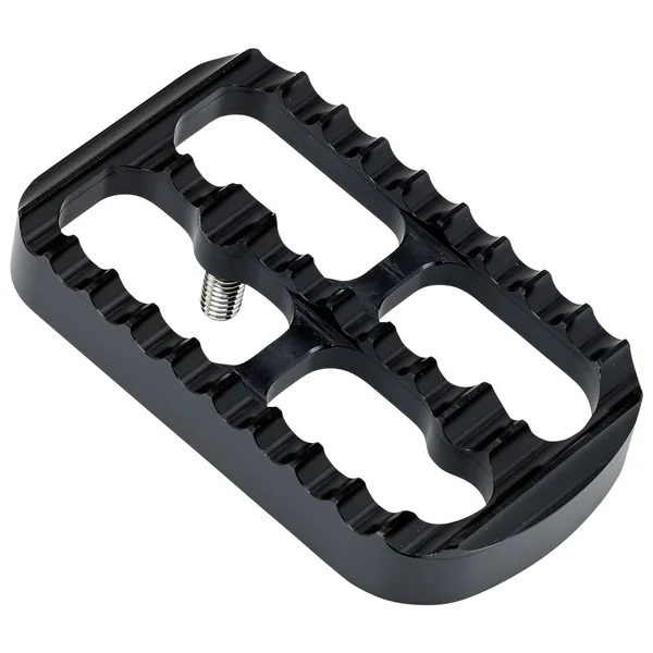 Joker Machine Serrated Brake Pedal Cover for Harley FL - Black
