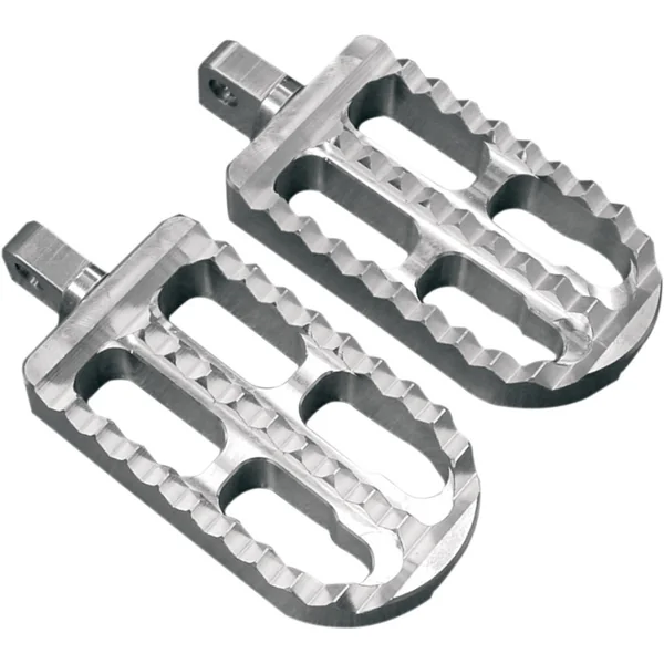Joker Machine Serrated Long Foot Pegs for Harley