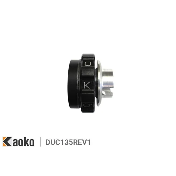 Kaoko Cruise Control For Ducati Hypermotard 1100S ’08- & Hypermotard 939/Sp Hyperstrada w/ OEM Handguards, 14.3mm ID