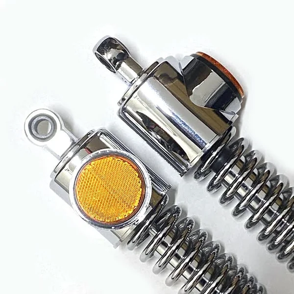 Kawasaki Z1 KZ900 Shock Absorbers Eye To Eye 350mm Chrome 45014-072 - Image 3