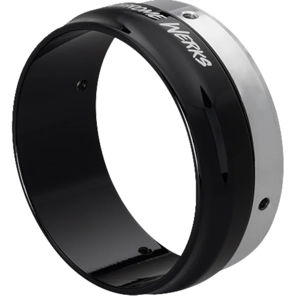 Khrome Werks Optional End Cap for Khrome Werks 4.5" Mufflers - Black Race