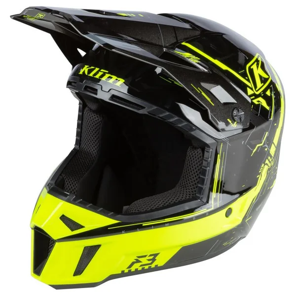 Klim F3 Recoil Hi-Viz Helmet