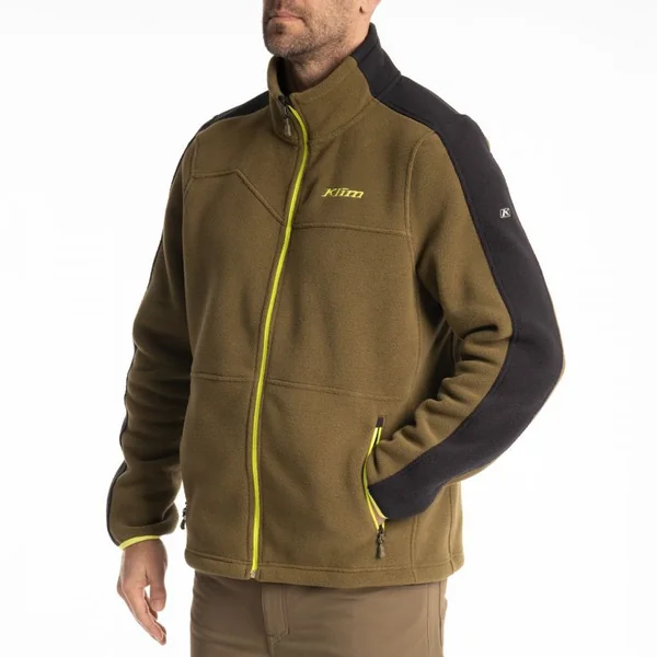 Klim Teton Crest Dark Olive Fleece Jacket