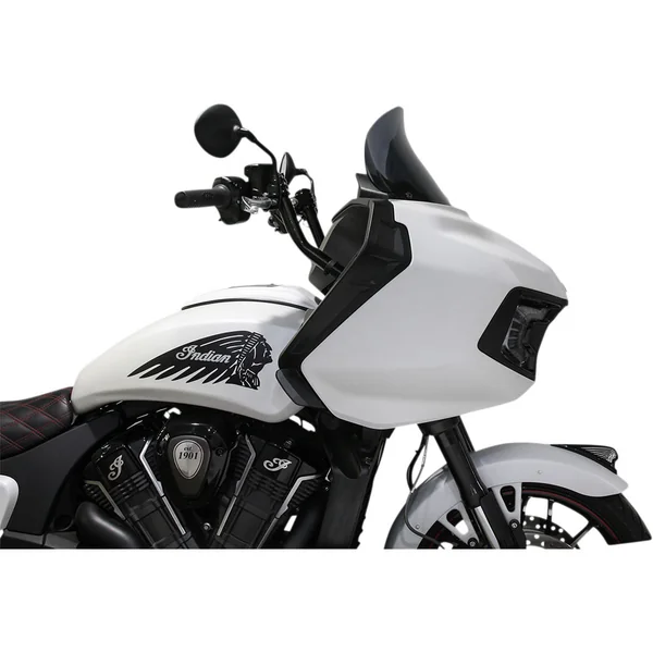 Klock Werks 11" Flare Windshield for 2020-2022 Indian Challenger - Dark Smoke