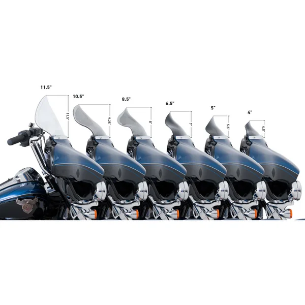 Klock Werks Flare Windshield for 2014-2023 Harley Street Glide - Image 8