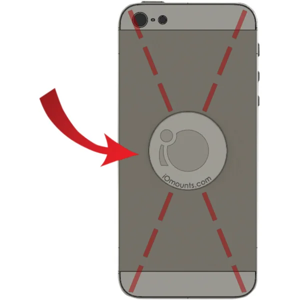 Klock Werks iOMounts Device Mount Replacement iOadapt Disc