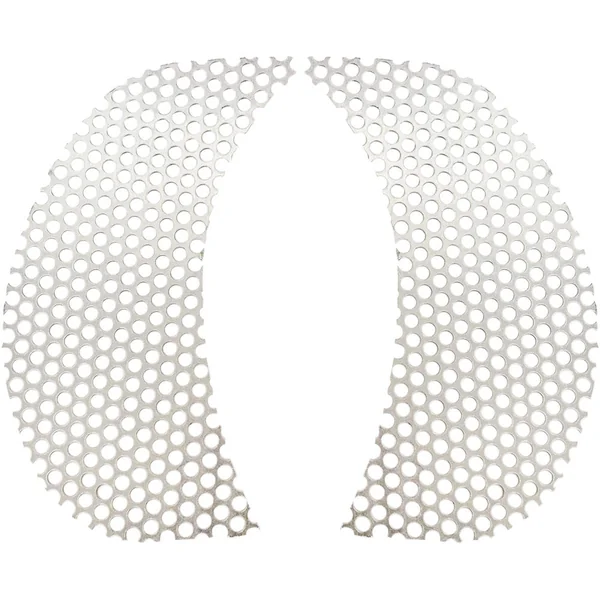 Klock Werks Round Cut Fairing Vent Screen for 2015-2020 Harley Road Glide - Chrome