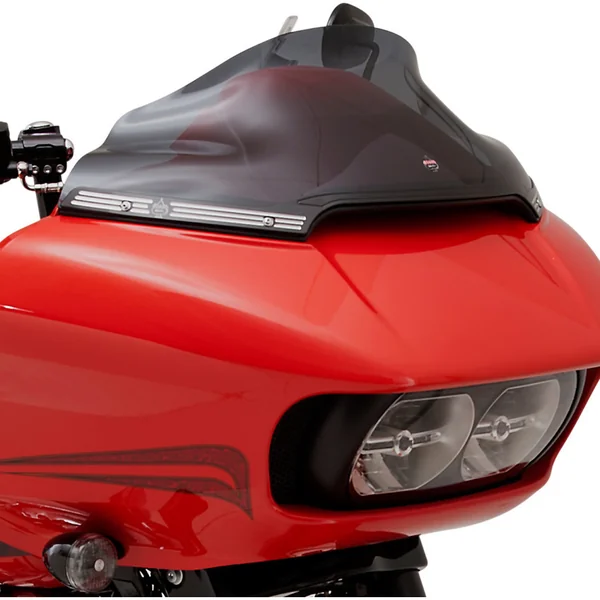 Klock Werks Windshield Trim for 2015-2020 Harley Road Glide - KW Logo