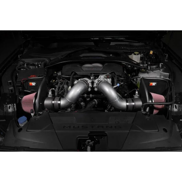 K&N Typhoon Performance Cold Air Intake System, Oiled Filter2024-2026 Mustang GT & Darkhorse - Image 2