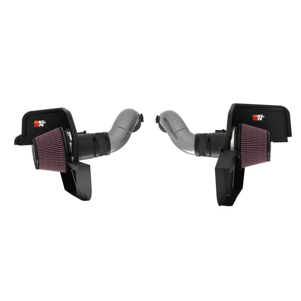 K&N Typhoon Performance Cold Air Intake System, Oiled Filter2024-2026 Mustang GT & Darkhorse - Image 3