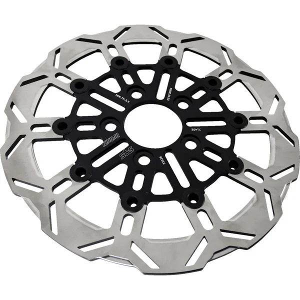 Kodlin by SBS 10-Spoke Rear Brake Rotor for 2018-2025 Harley Softail - Polished - Image 3