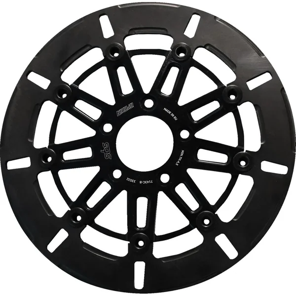 Kodlin by SBS 9-Spoke Front Brake Rotor for 2018-2025 Harley Softail - Black