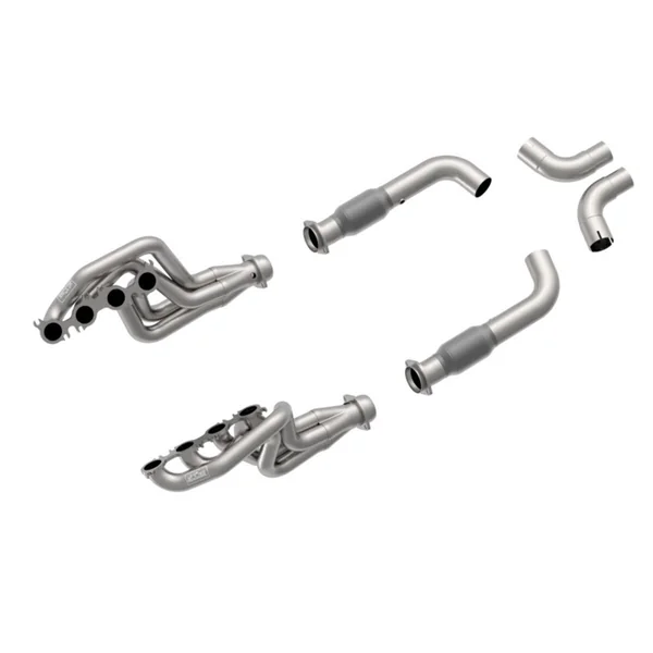 Kooks 2" x 3" Stainless Steel Headers w/ High Output Green Catted Connection Pipes2020-2022 Ford Mustang GT500 - Image 2