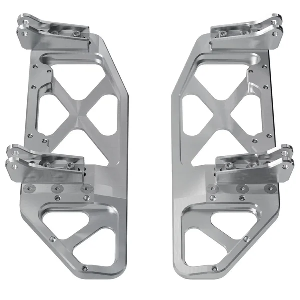 Kraus Max Lean Floorboards for 2006-2023 Harley Touring - Machine - Image 2