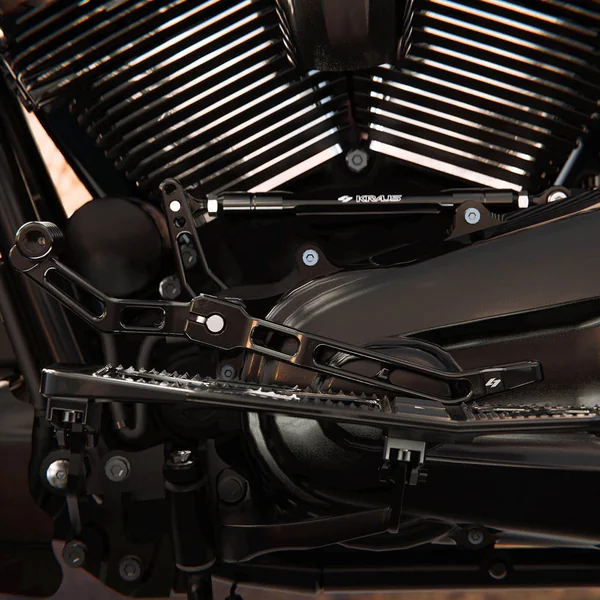 Kraus Max Lean Foot Controls and Floorboard Kit for 2017-2024 Harley Touring - Image 9