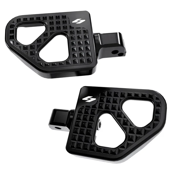 Kraus Max Lean Mini Floorboards for 2018-2024 Harley M8 Softail - Black - Image 2