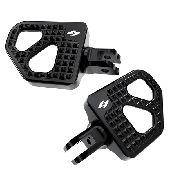 Kraus Max Lean Mini Floorboards for 2018-2024 Harley M8 Softail - Black - Image 3