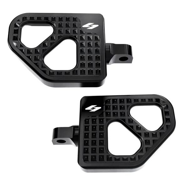 Kraus Max Lean Mini Floorboards for Harley - Black - Image 3