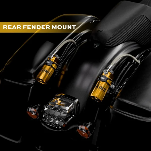 Kraus Remote Reservoir Mounts for Harley Touring - Image 4