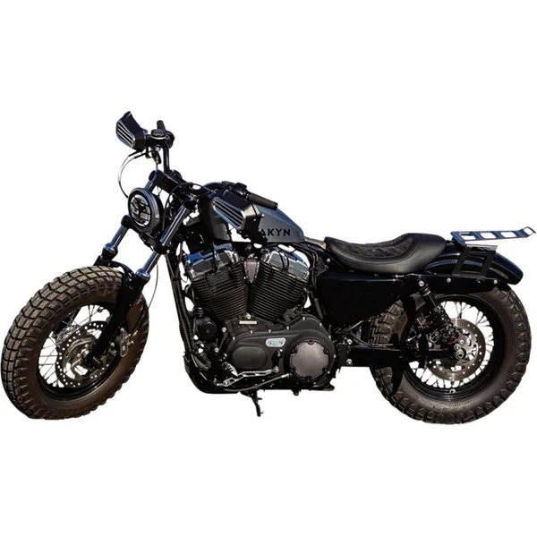 Kuryakyn Dillinger Luggage Rack for 2004-2020 Harley Sportster - Silver - Image 2