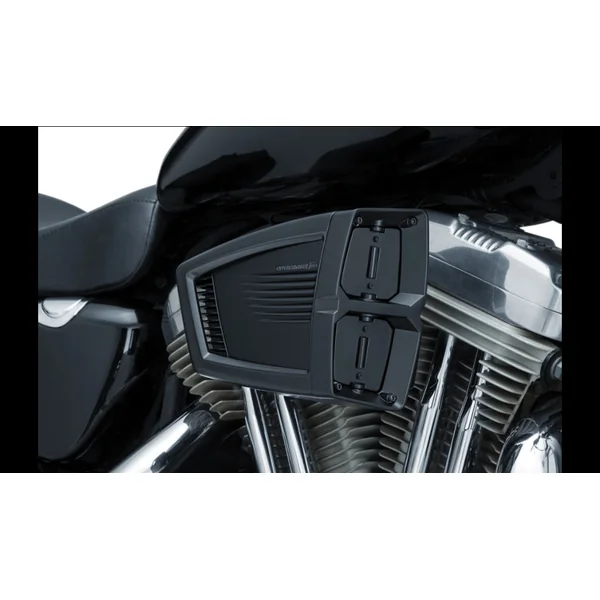 Kuryakyn® Hypercharger ES™ Air Intake Kit with K&N Filter - Black - Fits 2007-Up Harley Sportster XL Models - Image 2
