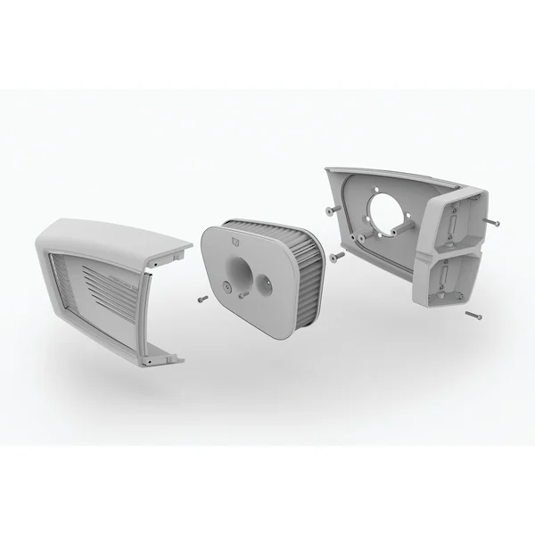 Kuryakyn® Hypercharger ES™ Air Intake Kit with K&N Filter - Black - Fits 2007-Up Harley Sportster XL Models - Image 5