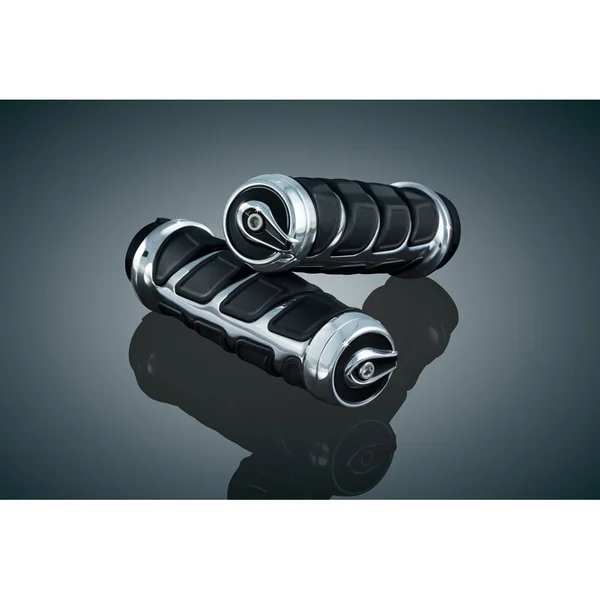 Kuryakyn Kinetic Grips for Harley Electronic Throttle - Chrome