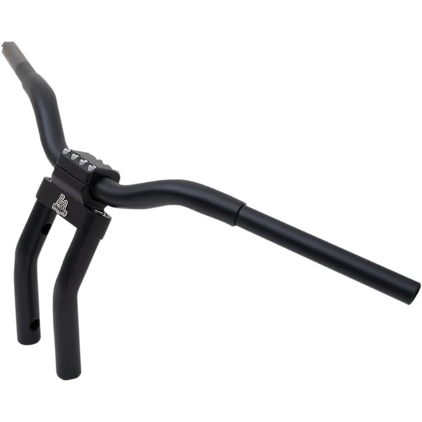 LA Choppers 1-1/4" Pullback Kage Fighter 11" T-Bar Handlebars - Flat Black