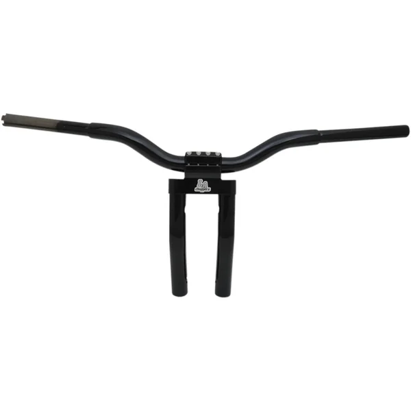 LA Choppers 1-1/4" Pullback Kage Fighter 11" T-Bar Handlebars - Gloss Black - Image 2