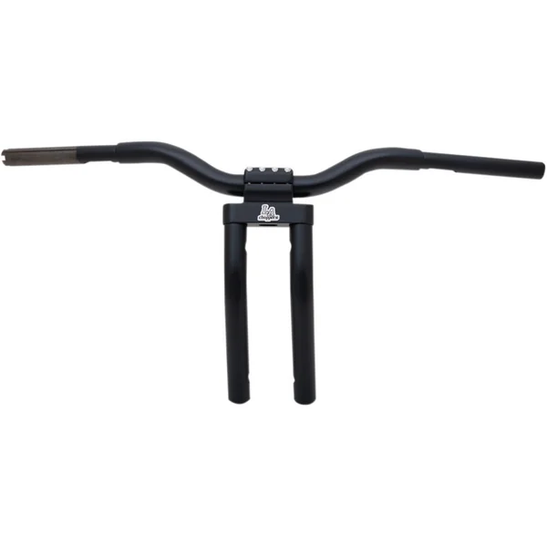 LA Choppers 1-1/4" Pullback Kage Fighter 13" T-Bar Handlebars - Flat Black - Image 2