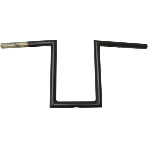 LA Choppers 1" Old School 10" Narrow Z Bars Handlebars - Flat Black