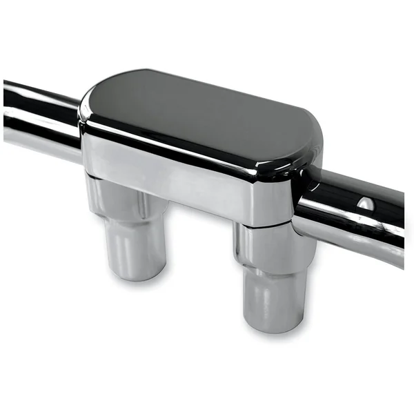 LA Choppers 3" Hefty 1-1/4" Handlebar Riser/Top Clamp Kit - Chrome