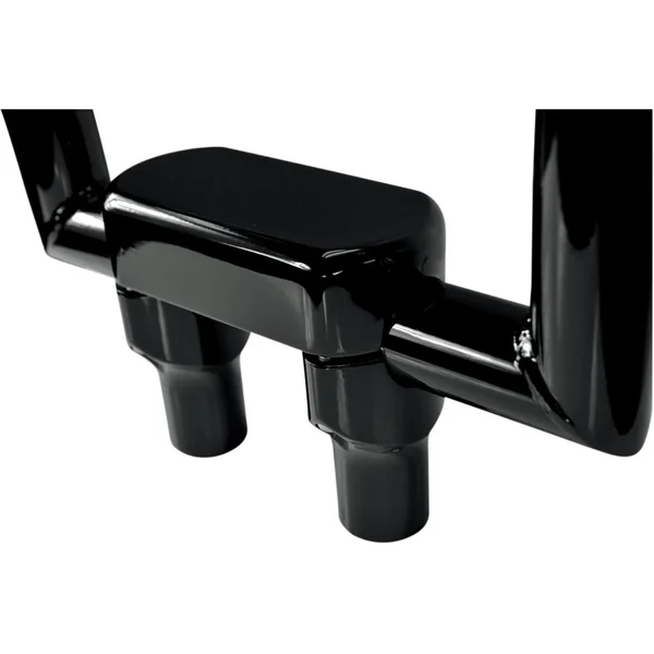 LA Choppers 3" Hefty 1-1/4" Handlebar Riser/Top Clamp Kit - Gloss Black