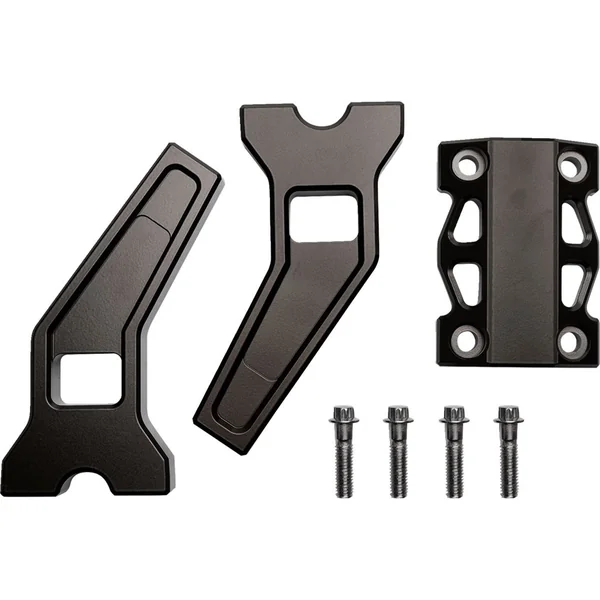 LA Choppers 6" Pullback Performance Risers & Top Clamp - Bronze - Image 3