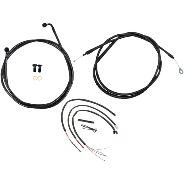 LA Choppers Cable Kit w/ Wiring for 2018-Up Harley Softail w/o ABS - Image 3