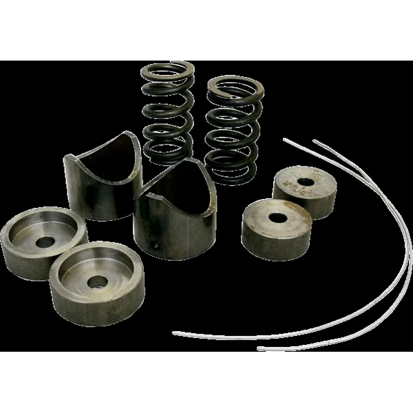 LA Choppers® DIY Solo Seat Spring Suspension Kit - Comes with Springs and Perches - Coped for 1-1/4" Frame - Made in USA