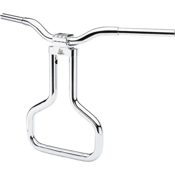 LA Choppers Kage Fighter T-Bars 18" Handlebars for 2015-2020 Harley Road Glide - Chrome - Image 2