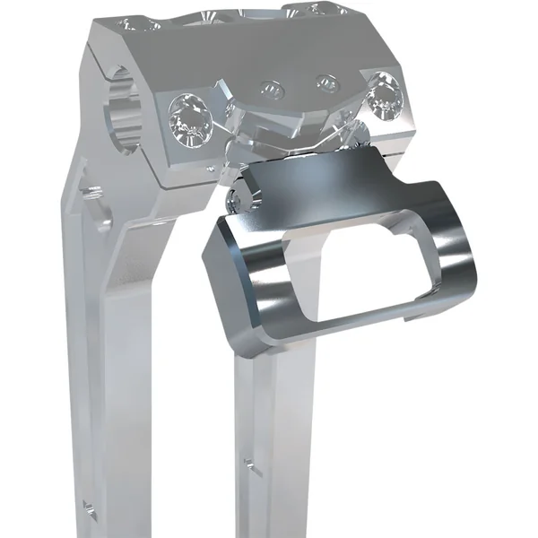 LA Choppers Performance Risers Gauge Mount for Softail M8 - Raw