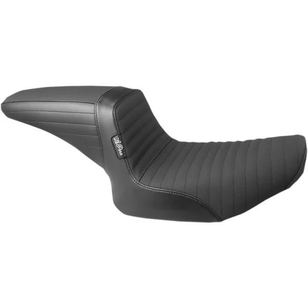 Le Pera Kickflip Seat for Harley FXR - Pleated w/ Grip Tape