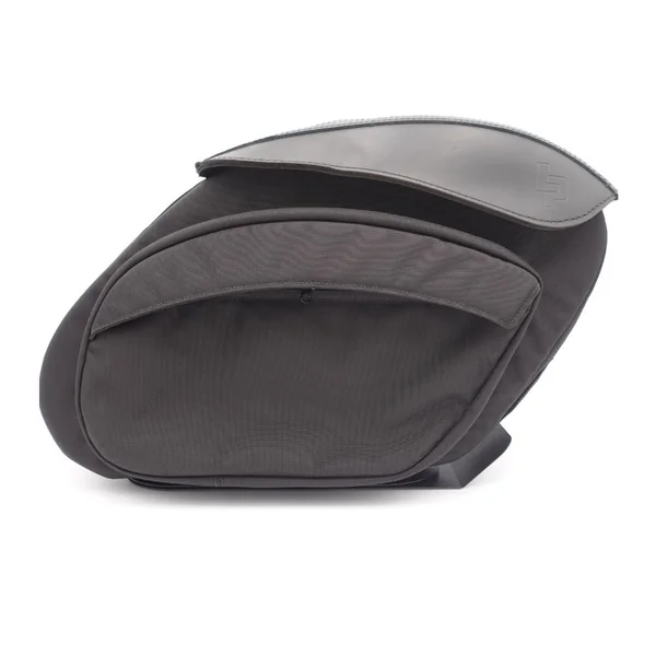 Leather Pros Retro Series V4 Saddlebags for Harley FXR