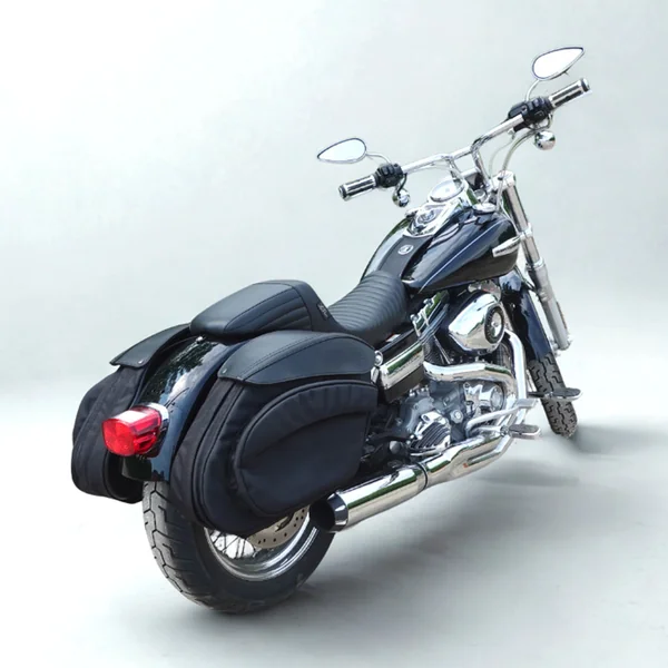 Leather Pros Retro Series V4 Saddlebags for Harley FXR - Image 7
