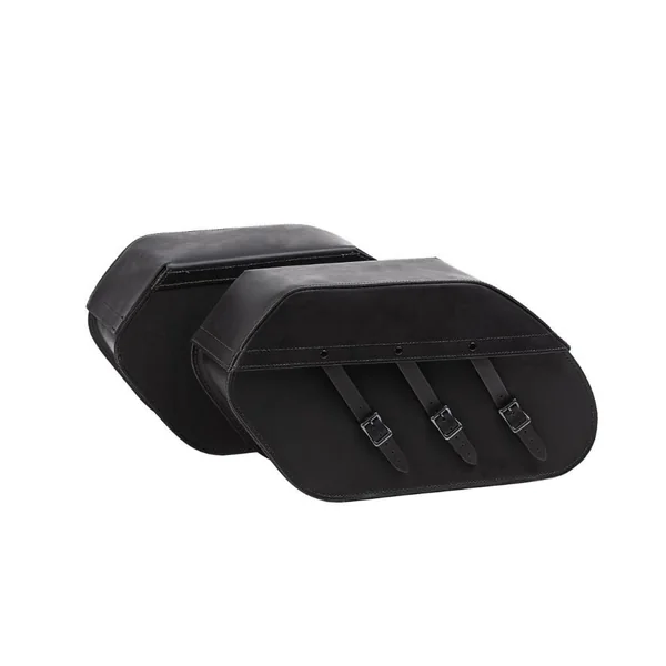 Leather Saddle Bag Hard Back for Ghost Brackets