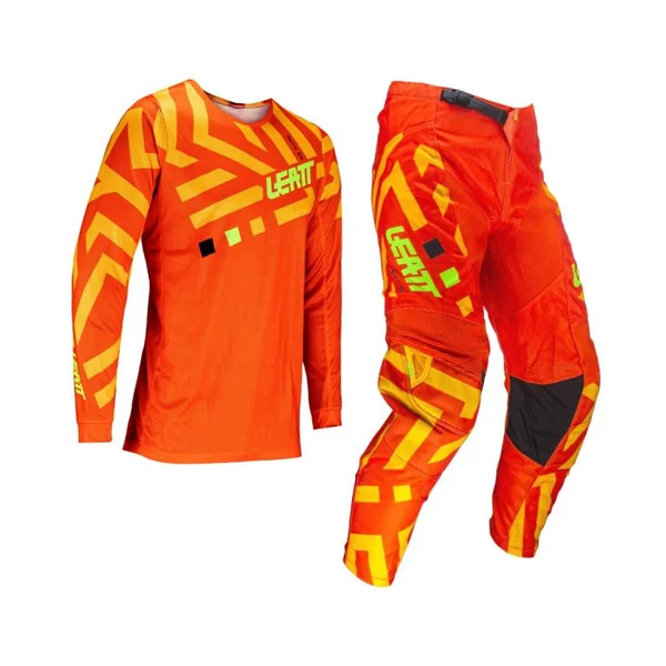 Leatt Moto 3.5 Ride Kit Citrus Jersey and Pant Combo